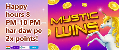 100% Welcome Match Bonus promotion banner